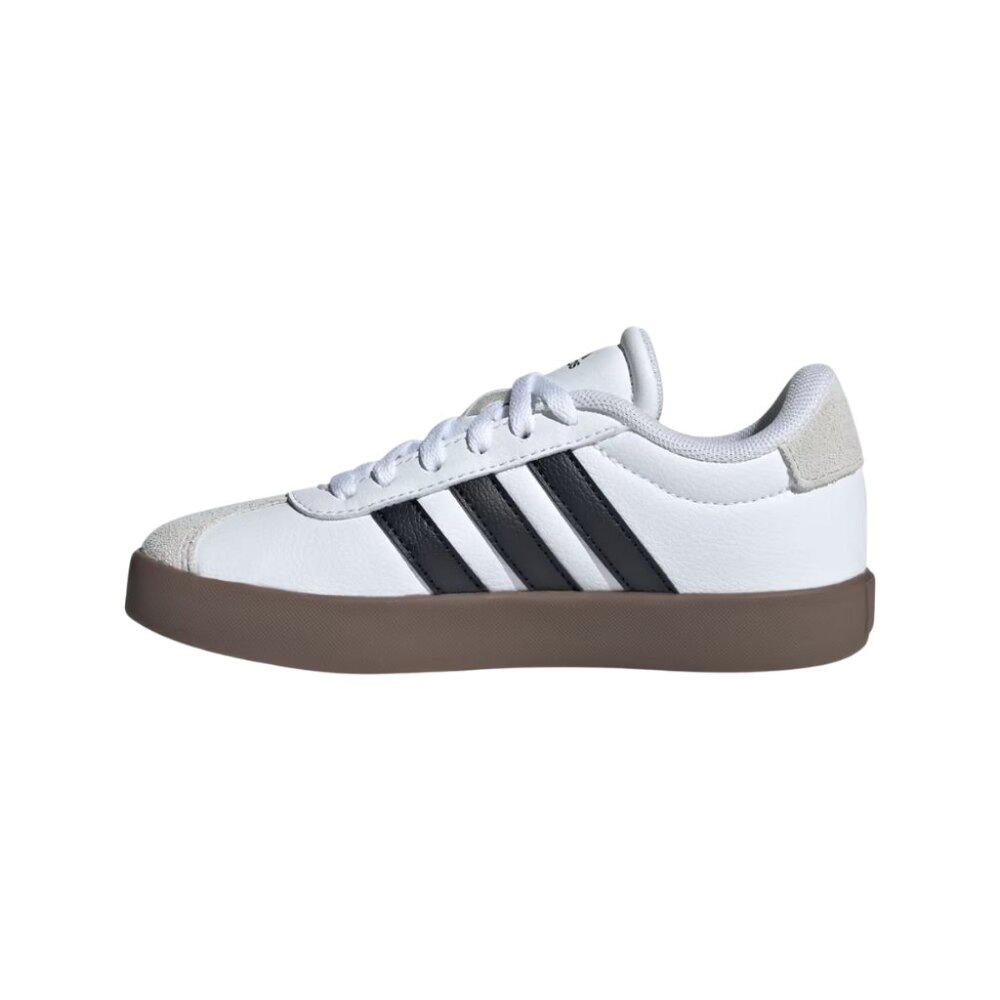 Adidas Unisex-Kids VL Court 3.0, White/Black/Grey